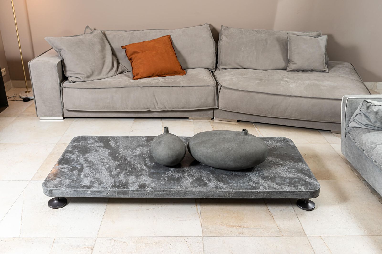 Baxter Диван Budapest Soft Kashmir Azure 430 от Baxter — в интерьере