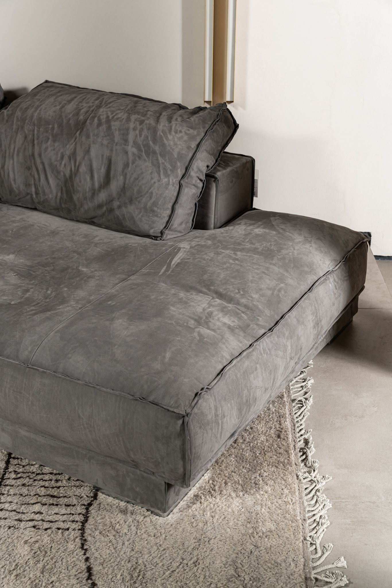 Baxter Диван Budapest Soft Kashmir Azure 430 от Baxter — в интерьере