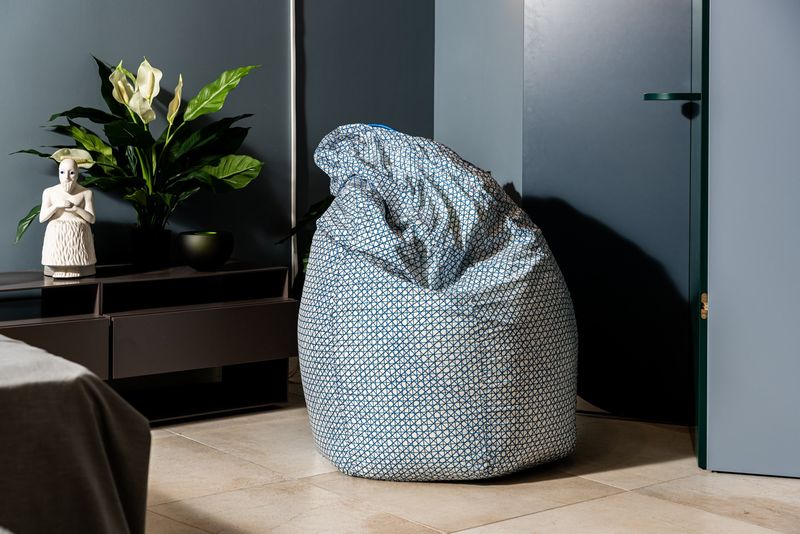 Zanotta Кресло Sacco blue от Zanotta