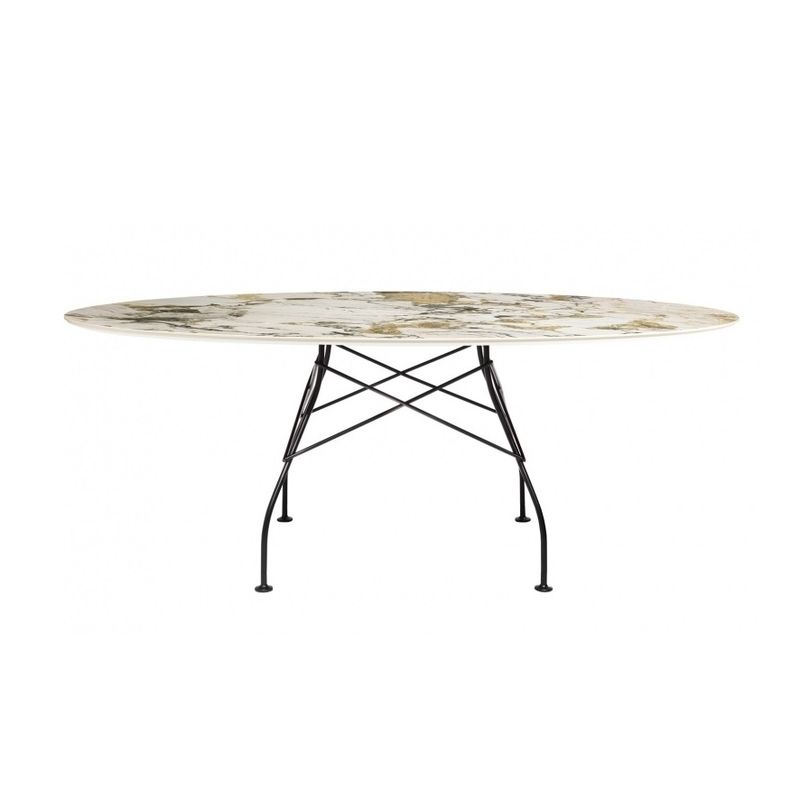 Kartell Стол Glossy Oval от Kartell