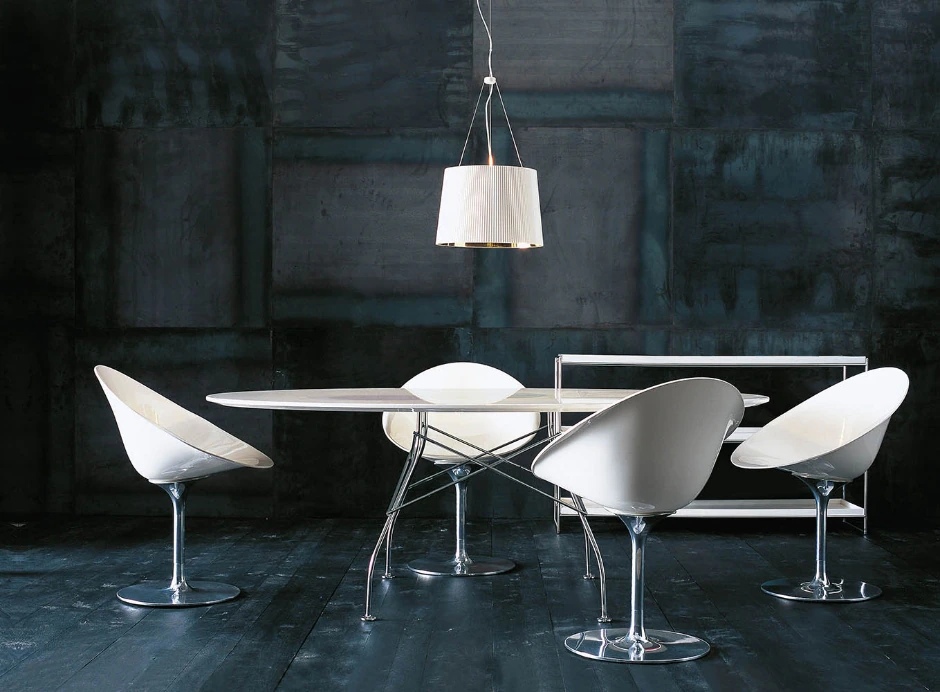 Kartell Стол Glossy Oval от Kartell — в интерьере
