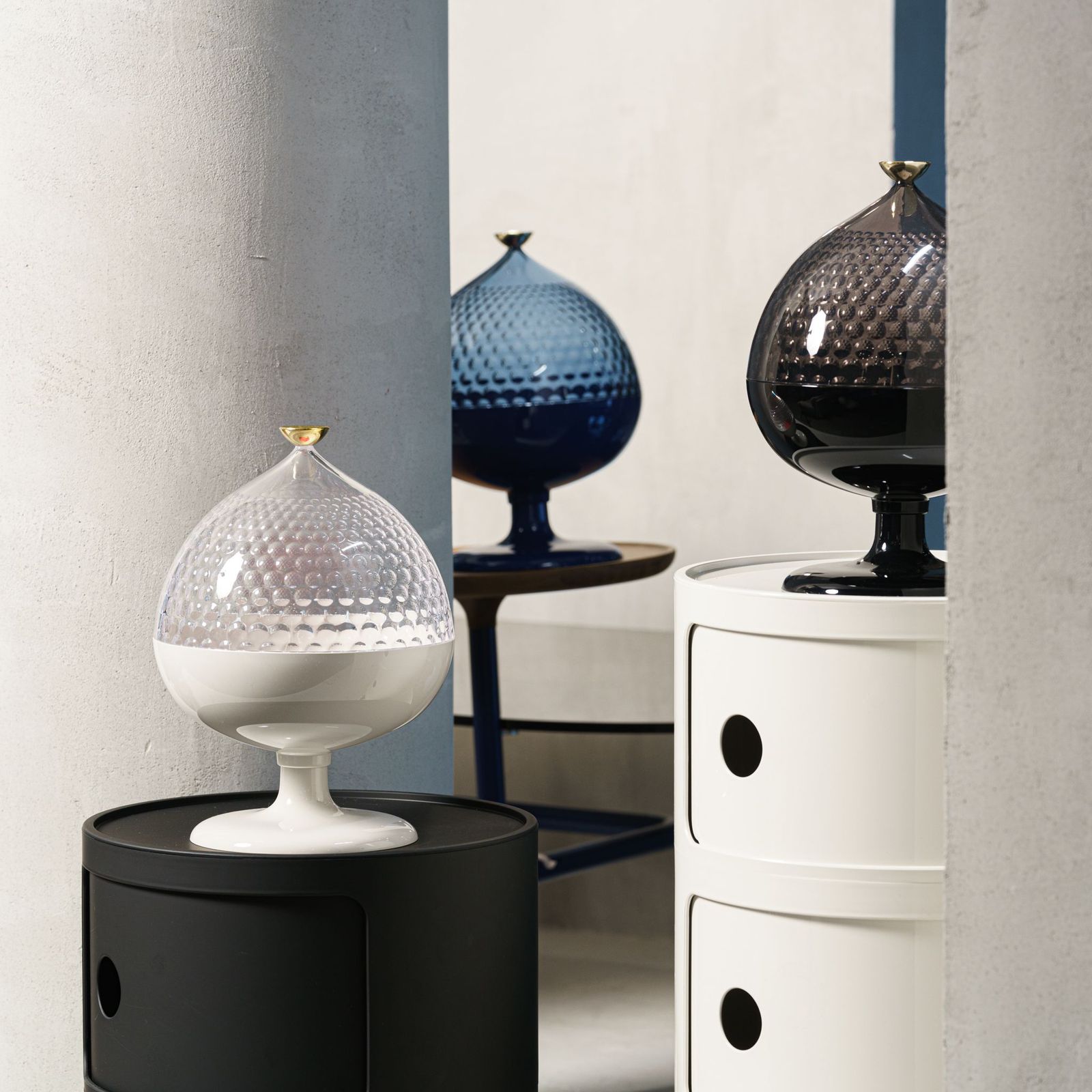 Kartell Ваза Pumo White от Kartell — в интерьере