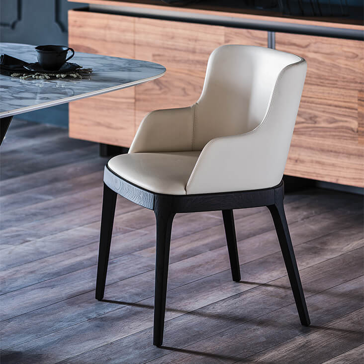 Cattelan Italia Стул Magda B frassino nero/tessuto B530 от Cattelan Italia — в интерьере