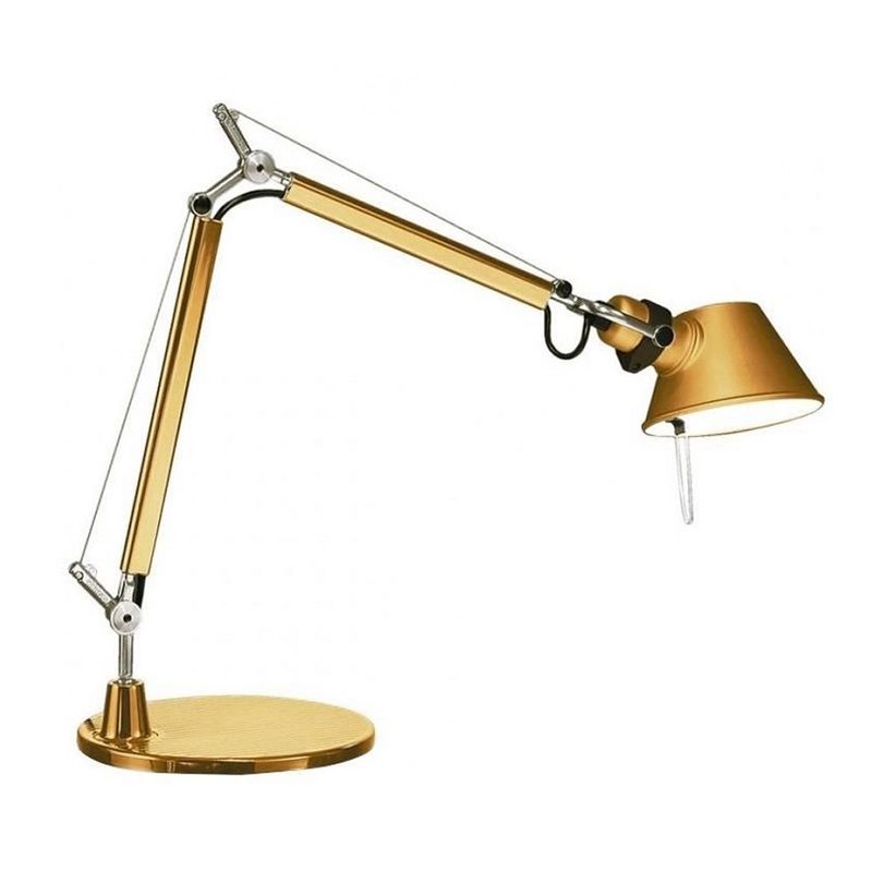 Artemide Настольная лампа Tolomeo Micro gold от Artemide