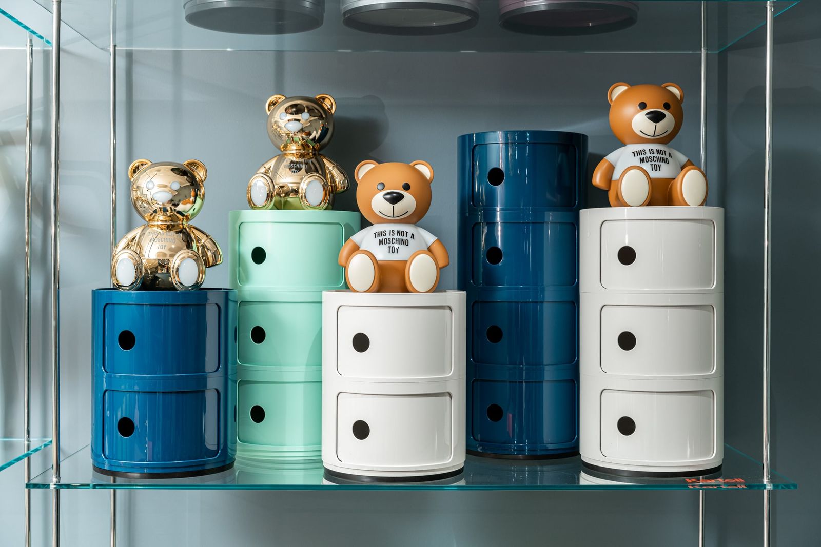 Kartell Прикроватная тумбочка Componibili (4 секции) green от Kartell — в интерьере