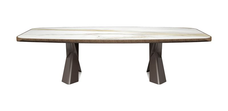Cattelan Italia Стол Mad Max Wood /Crystalart /Keramik Premium от Cattelan Italia