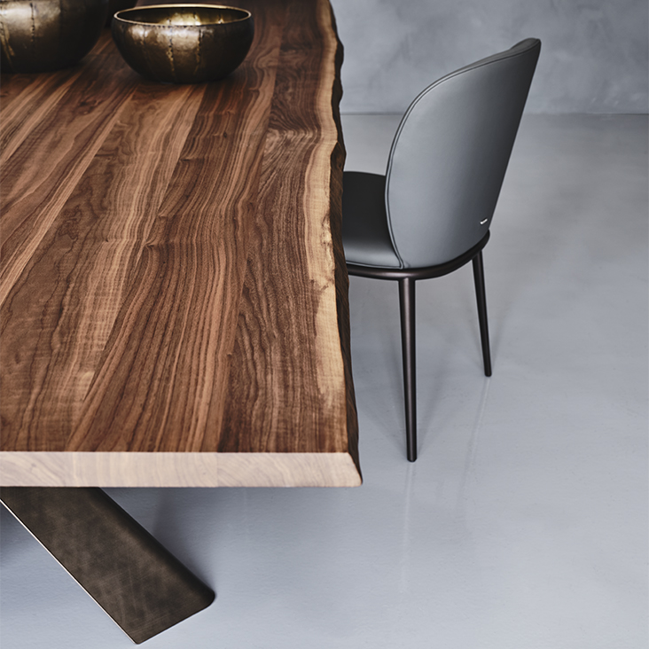 Cattelan Italia Стол Mad Max Wood /Crystalart /Keramik Premium от Cattelan Italia — в интерьере