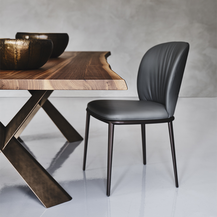 Cattelan Italia Стол Mad Max Wood /Crystalart /Keramik Premium от Cattelan Italia — в интерьере
