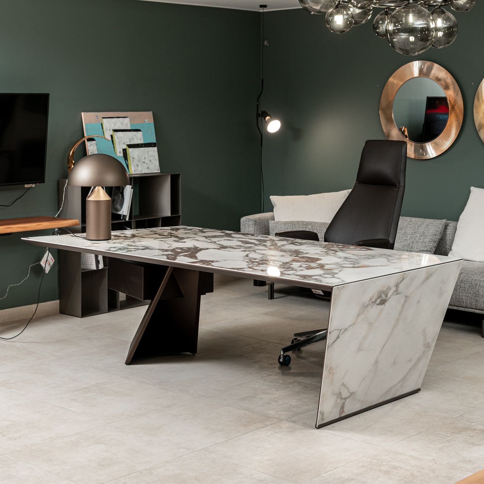 Cattelan Italia Письменный стол Nasdaq Keramik от Cattelan Italia — в интерьере