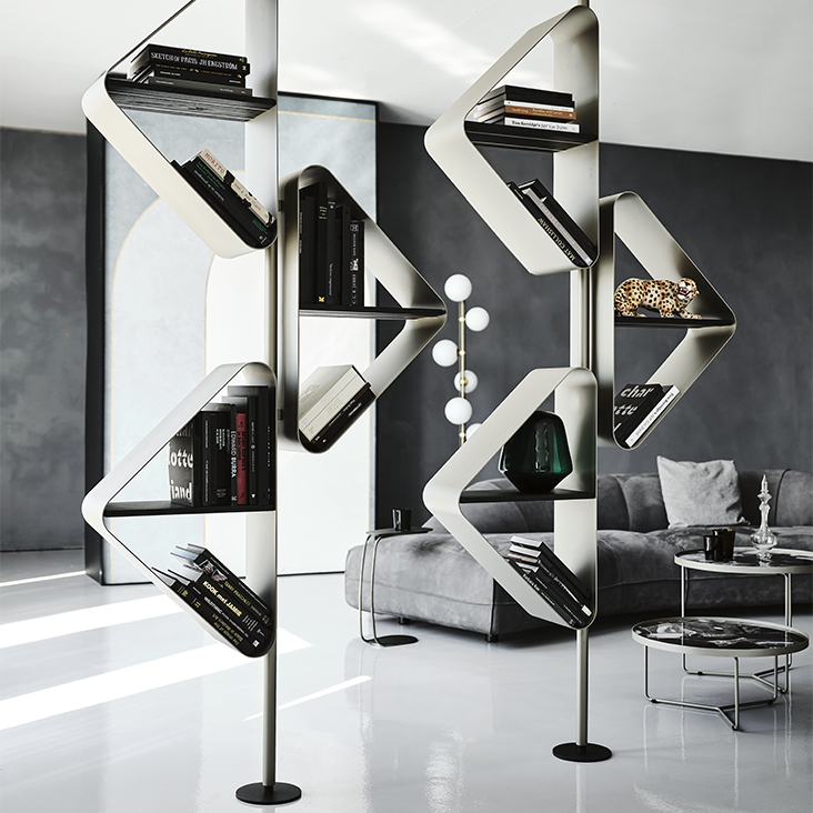 Cattelan Italia Стеллаж Spinnaker от Cattelan Italia — в интерьере