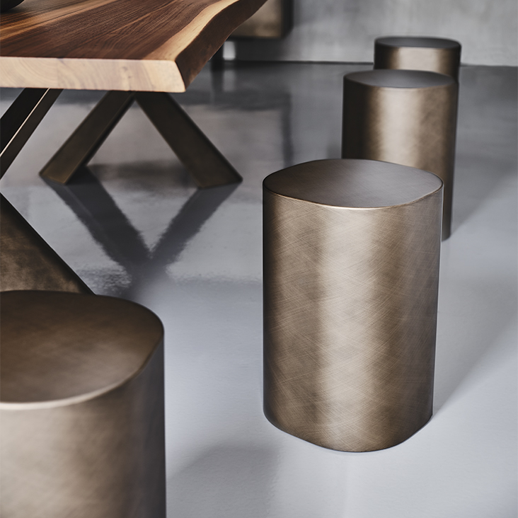 Cattelan Italia Журнальный столик Pancho 1 bronze от Cattelan Italia — в интерьере