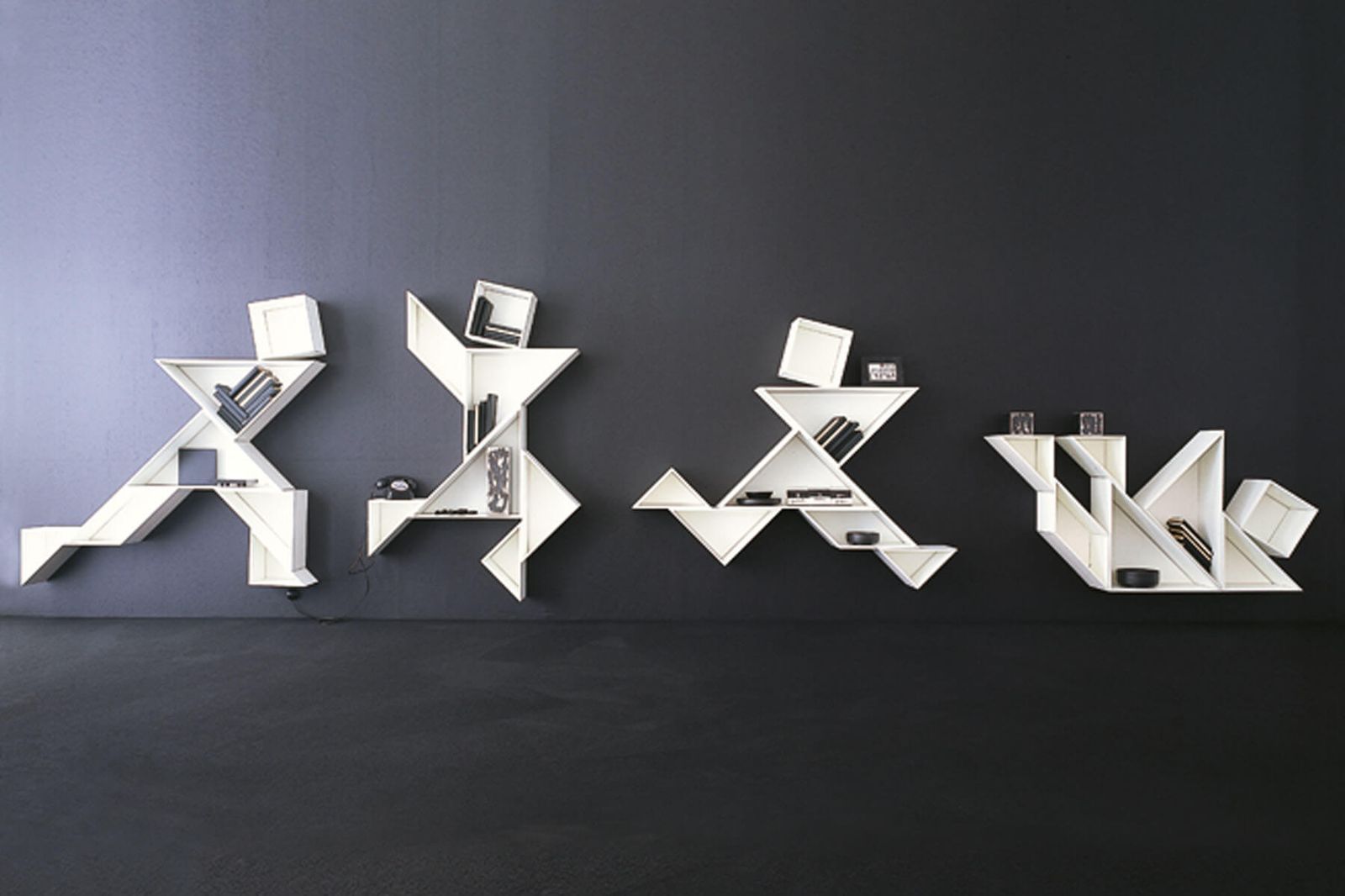 Lago Стеллаж Tangram от Lago — в интерьере