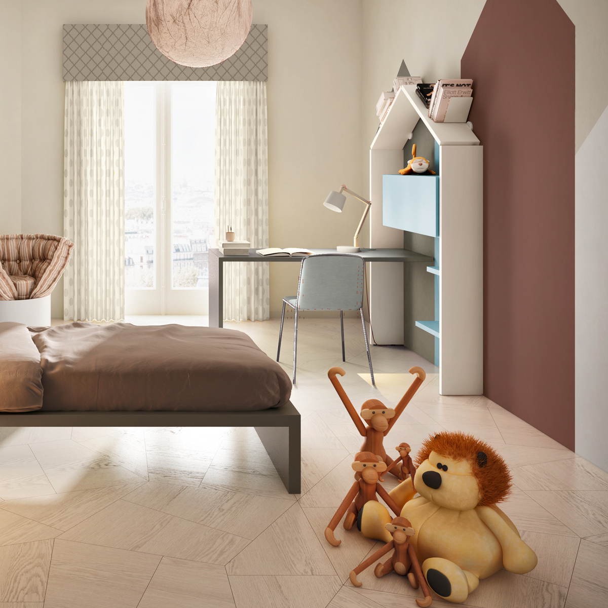 Lago Детский стол LagoLinea от Lago — в интерьере