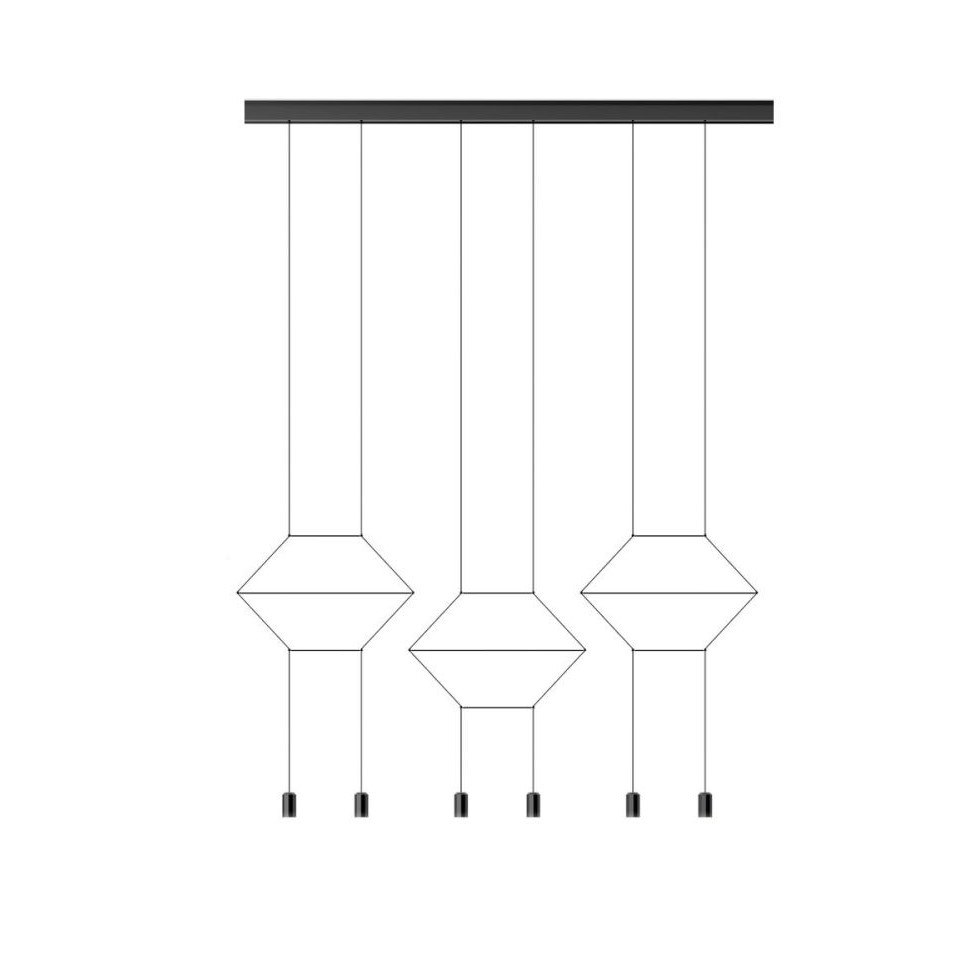 Vibia Подвесной светильник Wireflow Lineal 0325 от Vibia