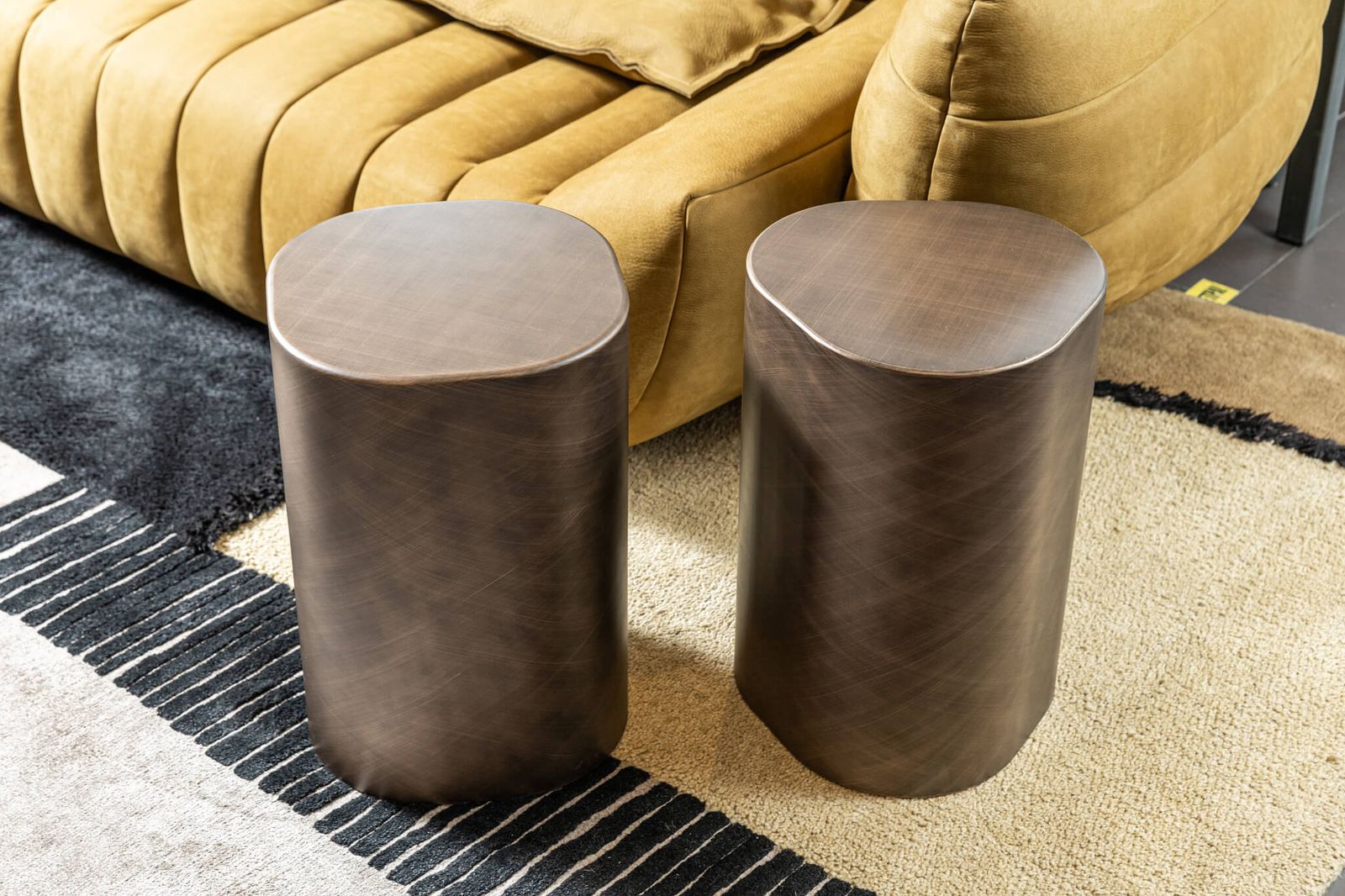 Cattelan Italia Журнальный столик Pancho 3 bronze от Cattelan Italia — в интерьере