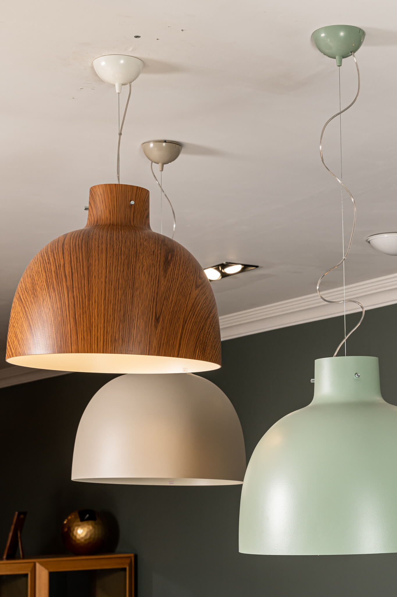 Kartell Подвесной светильник Bellissima sage green от Kartell — в интерьере