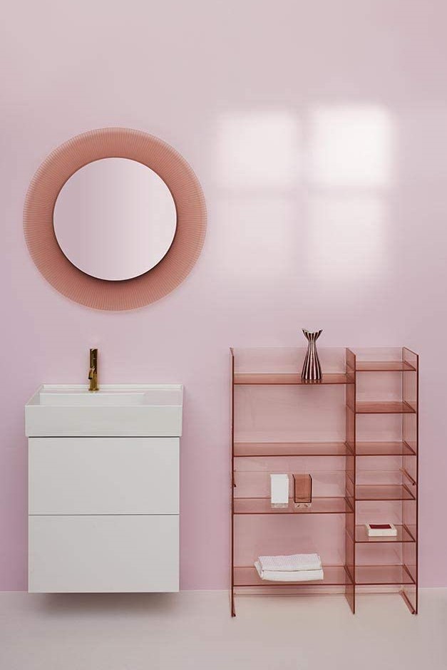 Kartell Зеркало All Saints nude pink от Kartell — в интерьере