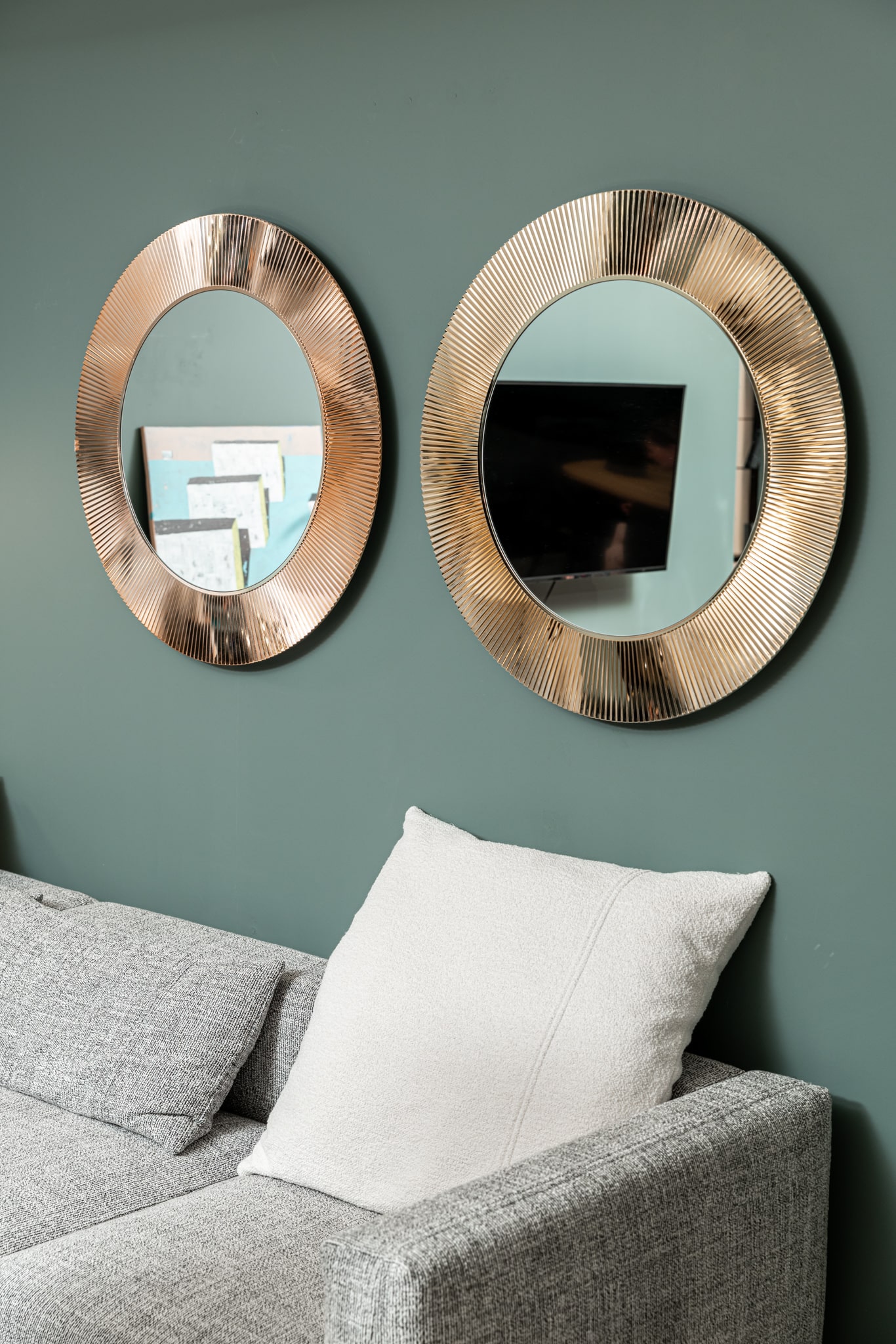Kartell Зеркало ALL SAINTS copper от Kartell — в интерьере