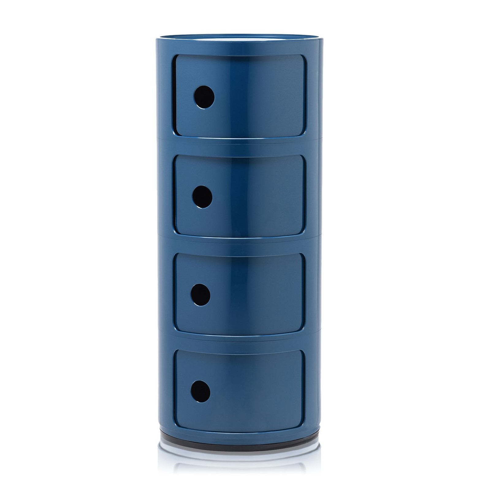 Kartell Прикроватная тумбочка Componibili (4 секции) blue от Kartell