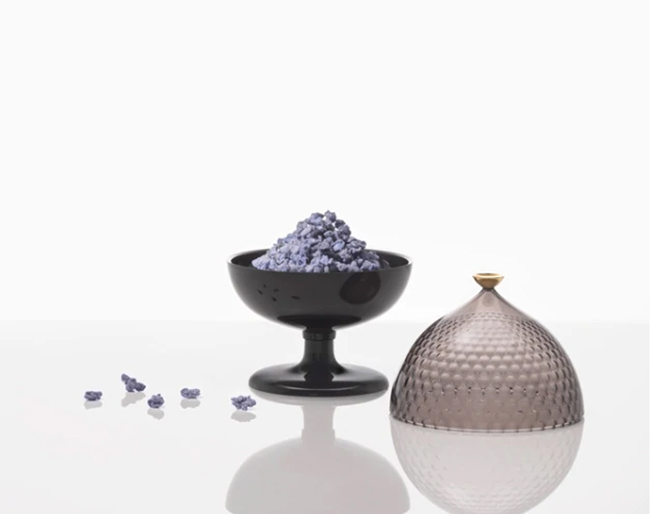 Kartell Ваза Pumo Black/Smoke от Kartell