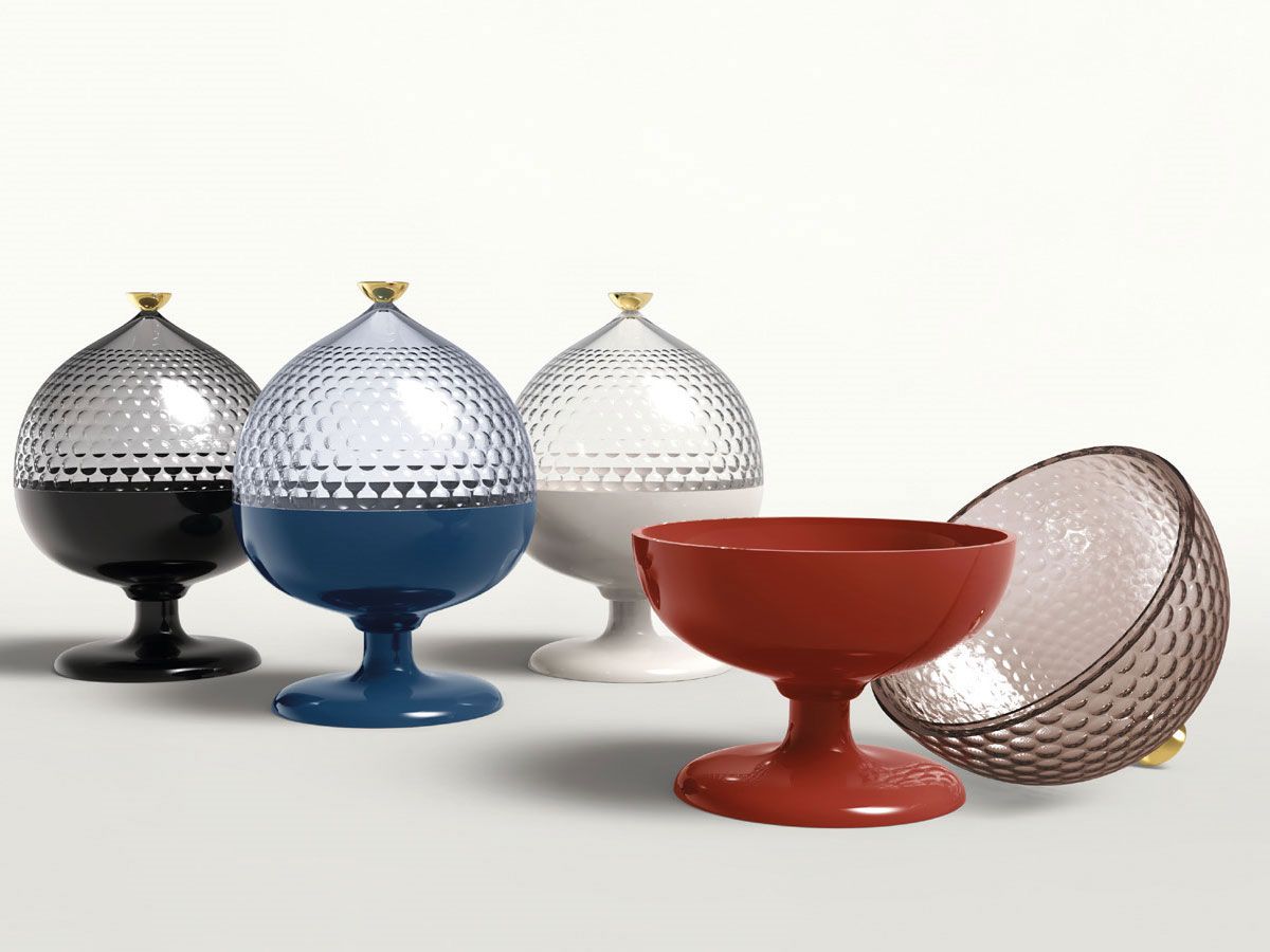 Kartell Ваза Pumo Brick/amber от Kartell — в интерьере