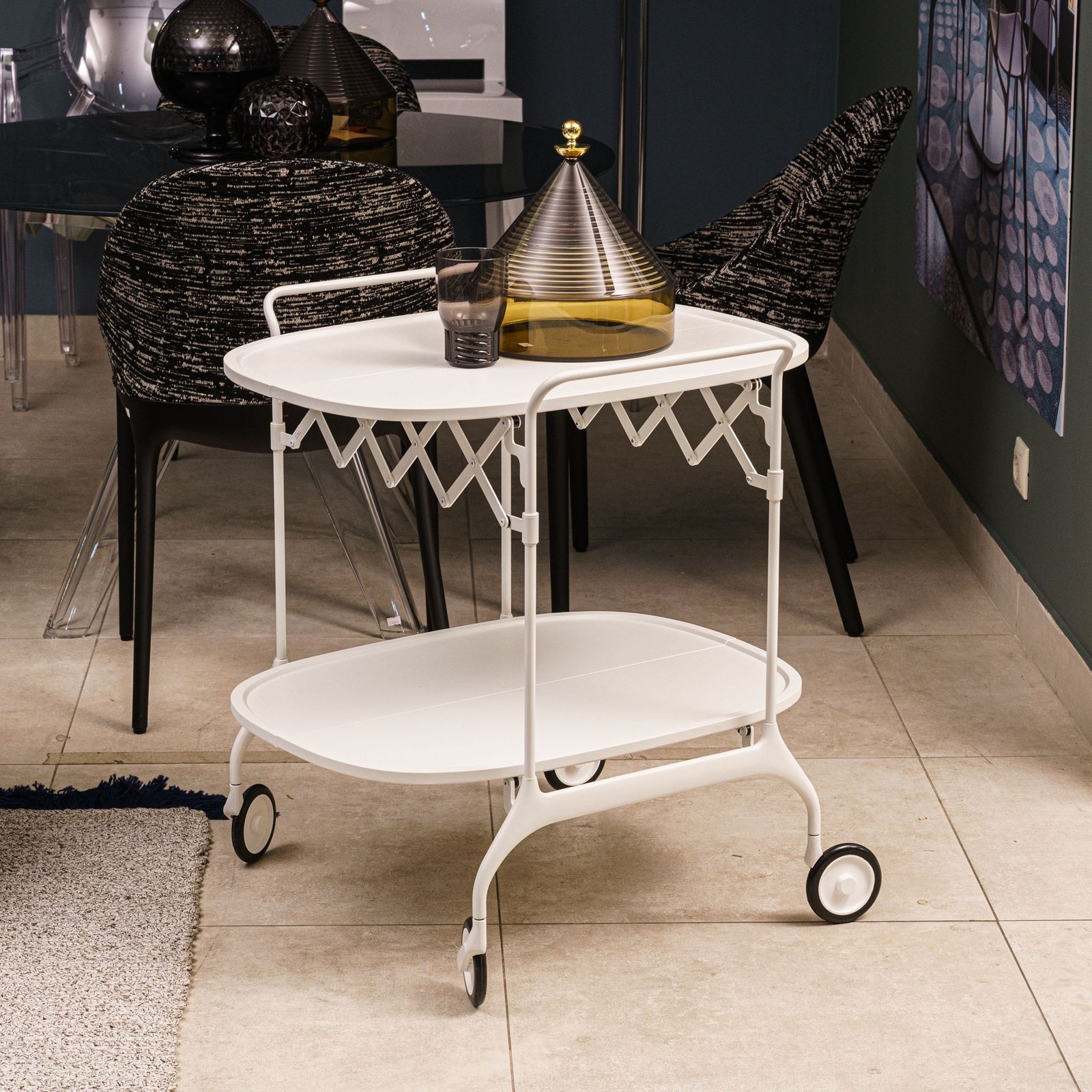 Kartell Посуда Trullo Smoke Grey/Green от Kartell — в интерьере