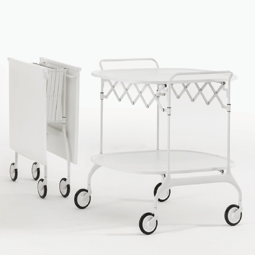 Kartell Сервировочная тележка Gastone White от Kartell
