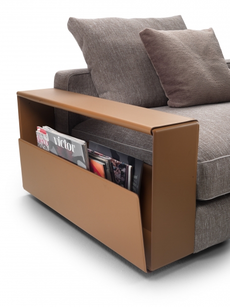 Flexform Диван угловой Harper от Flexform — в интерьере