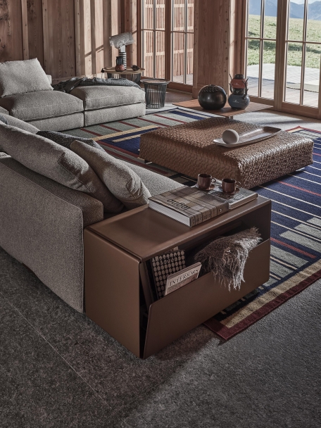 Flexform Диван угловой Harper от Flexform — в интерьере
