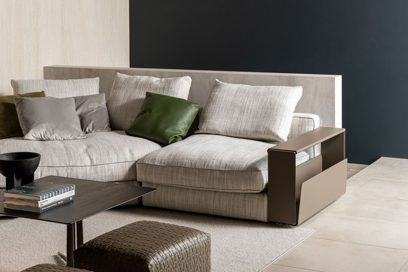 Flexform Диван угловой Harper от Flexform — в интерьере