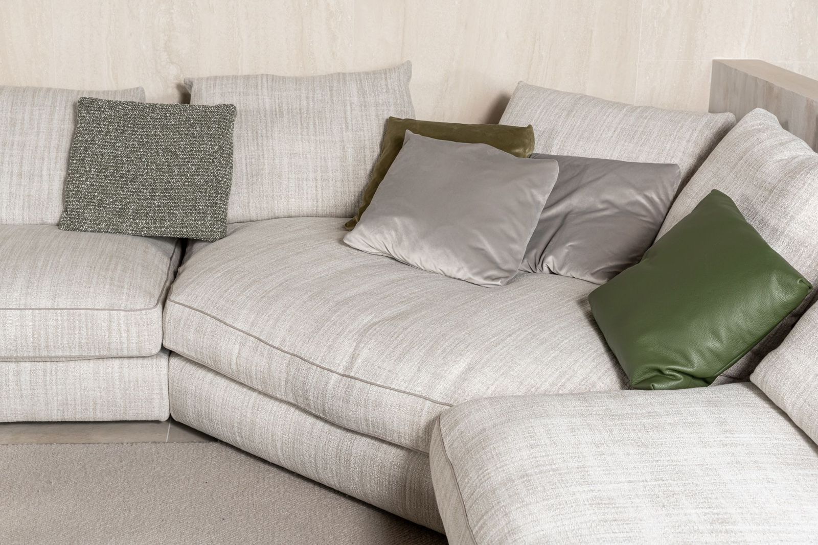 Flexform Диван угловой Harper от Flexform — в интерьере