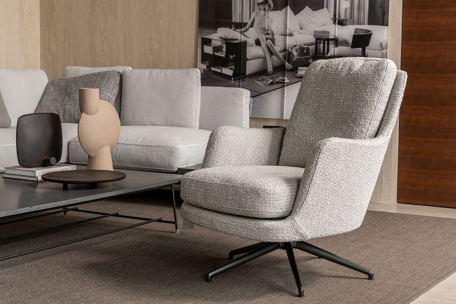 Flexform Кресло Marley от Flexform — в интерьере