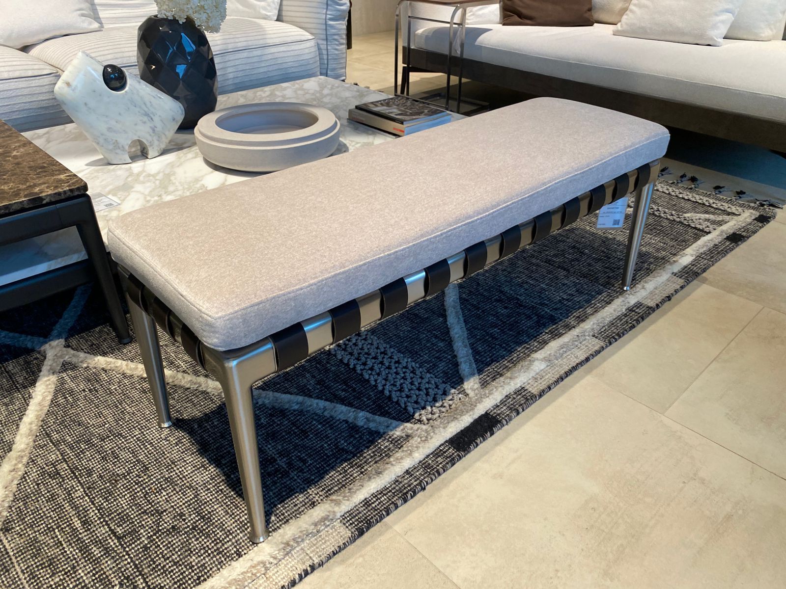 Flexform Скамья Gregory от Flexform — в интерьере