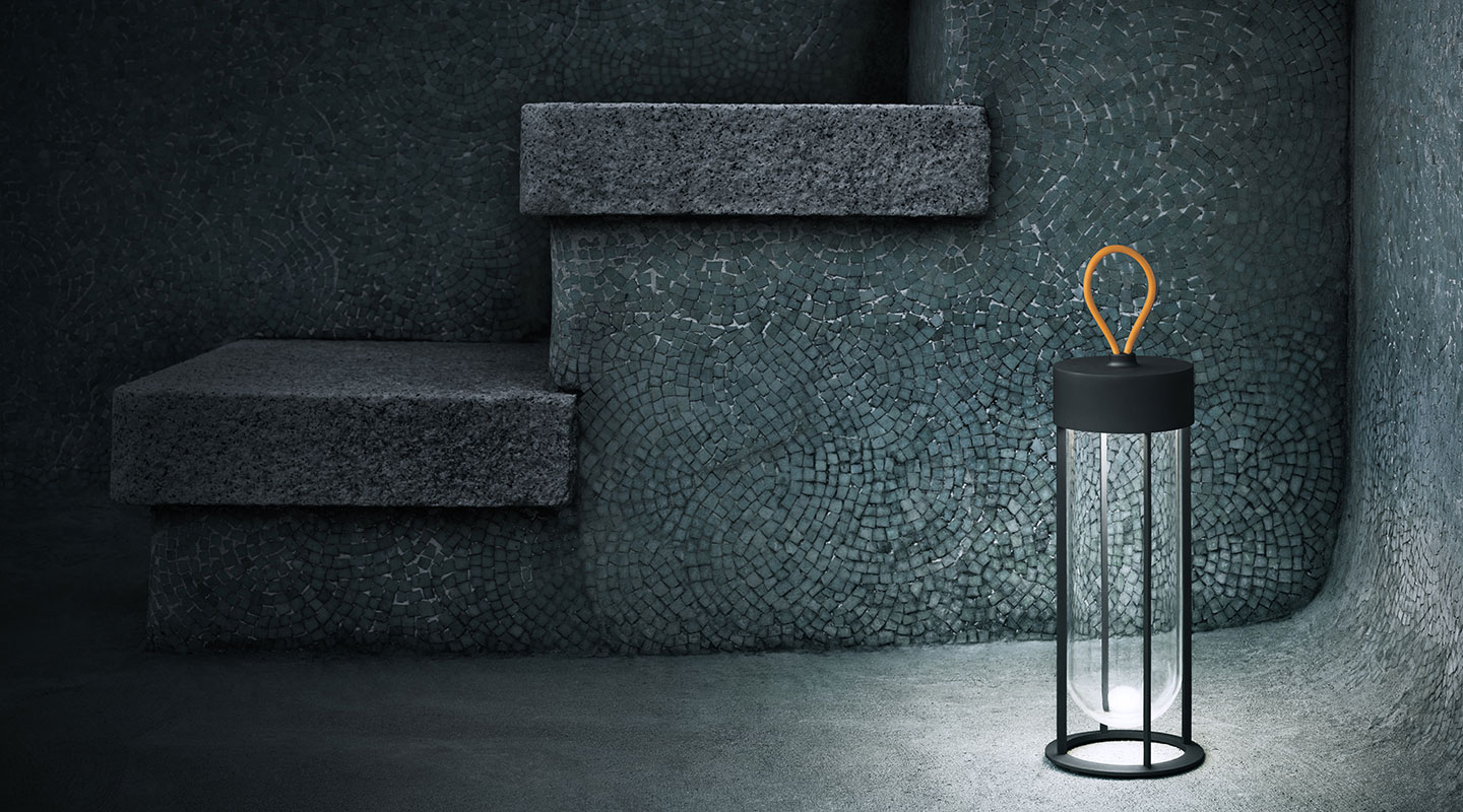 Flos Настольная лампа In Vitro Unplugged от Flos — в интерьере