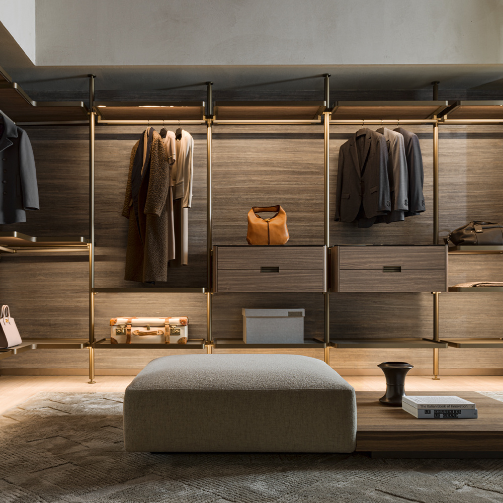 Molteni&C Гардеробная Hector от Molteni & C — в интерьере