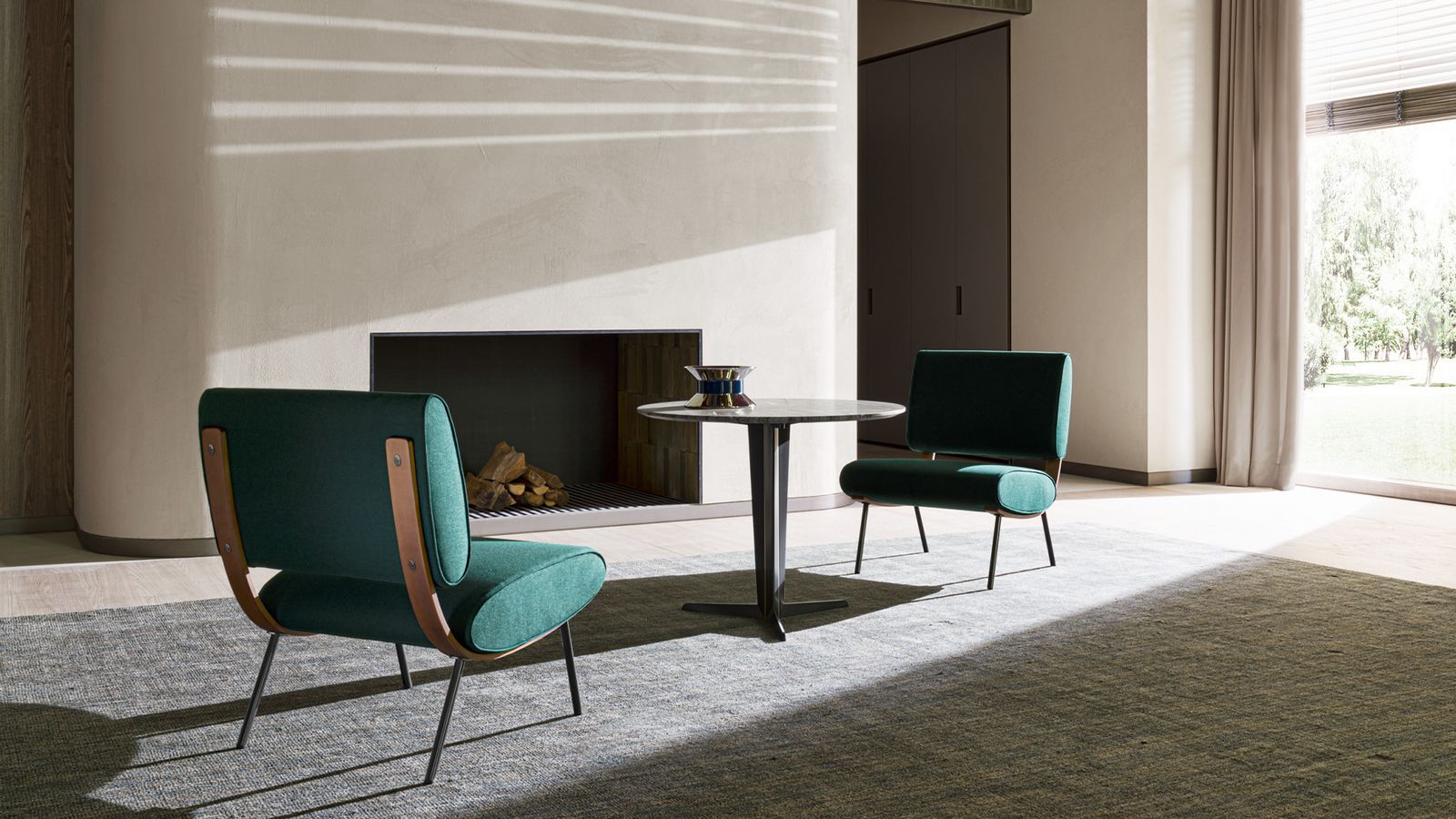 Molteni&C Кресло Round D.154.5 от Molteni & C — в интерьере