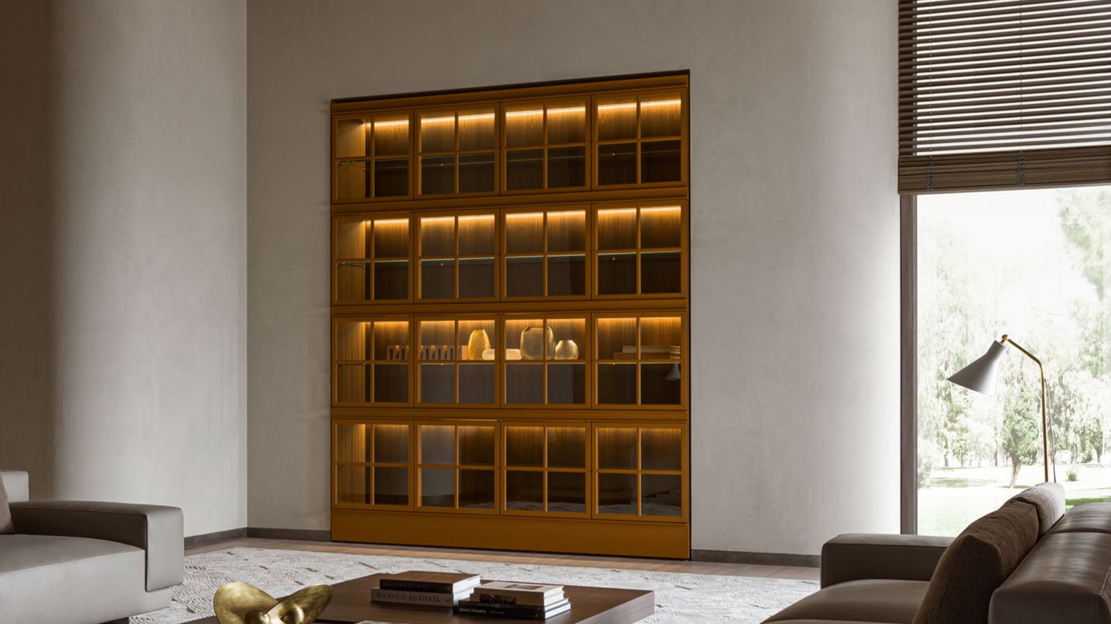 Molteni&C Стеллаж Piroscafo от Molteni & C — в интерьере