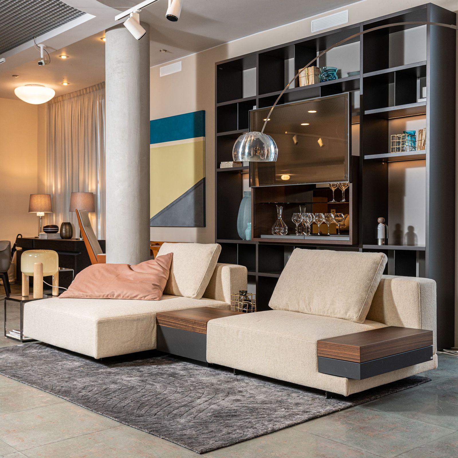 Molteni&C Диван Marteen от Molteni & C — в интерьере