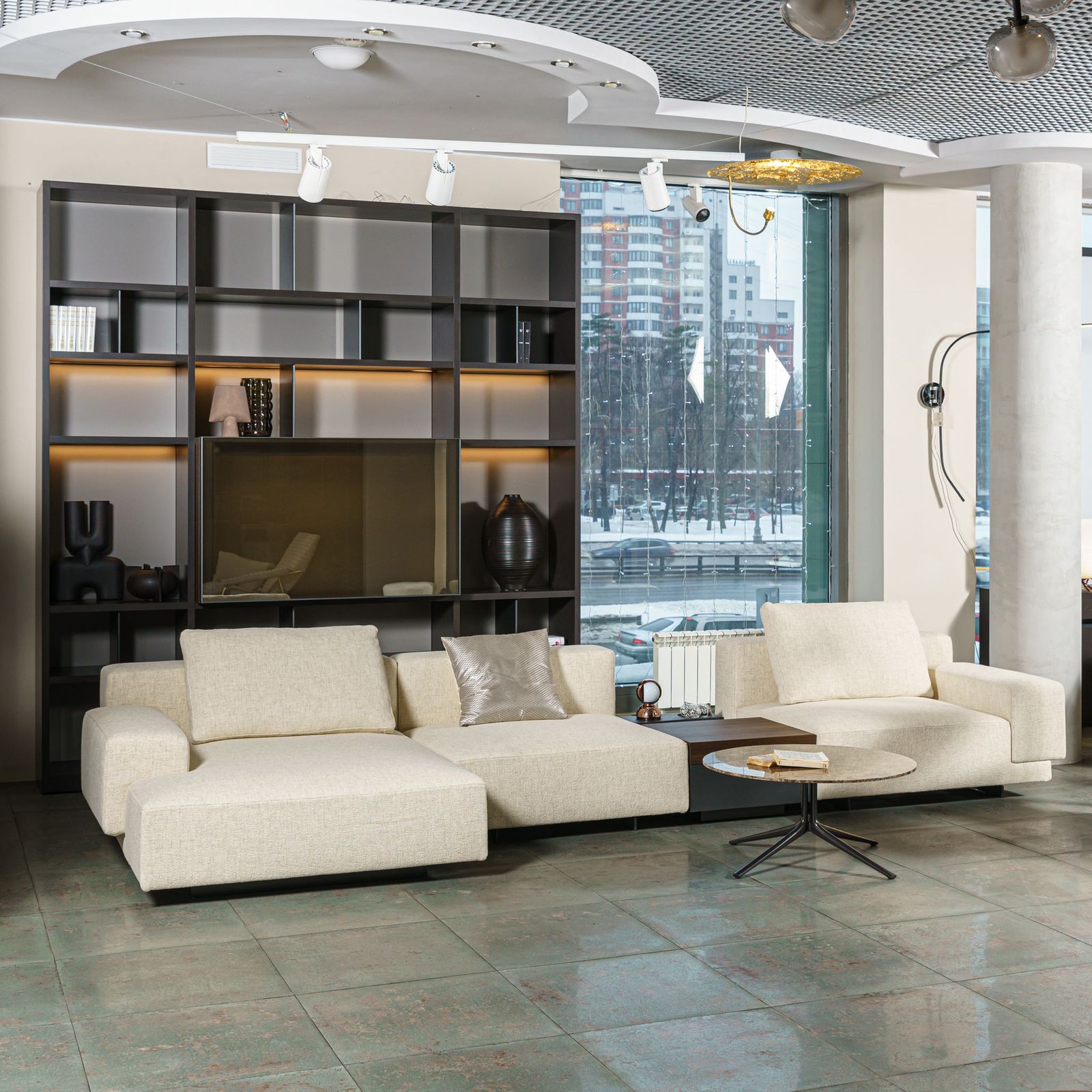 Molteni&C Диван Marteen от Molteni & C — в интерьере