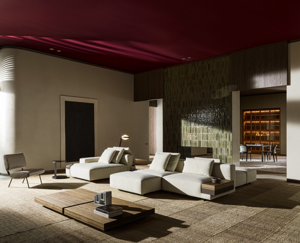 Molteni&C Диван Marteen от Molteni & C — в интерьере