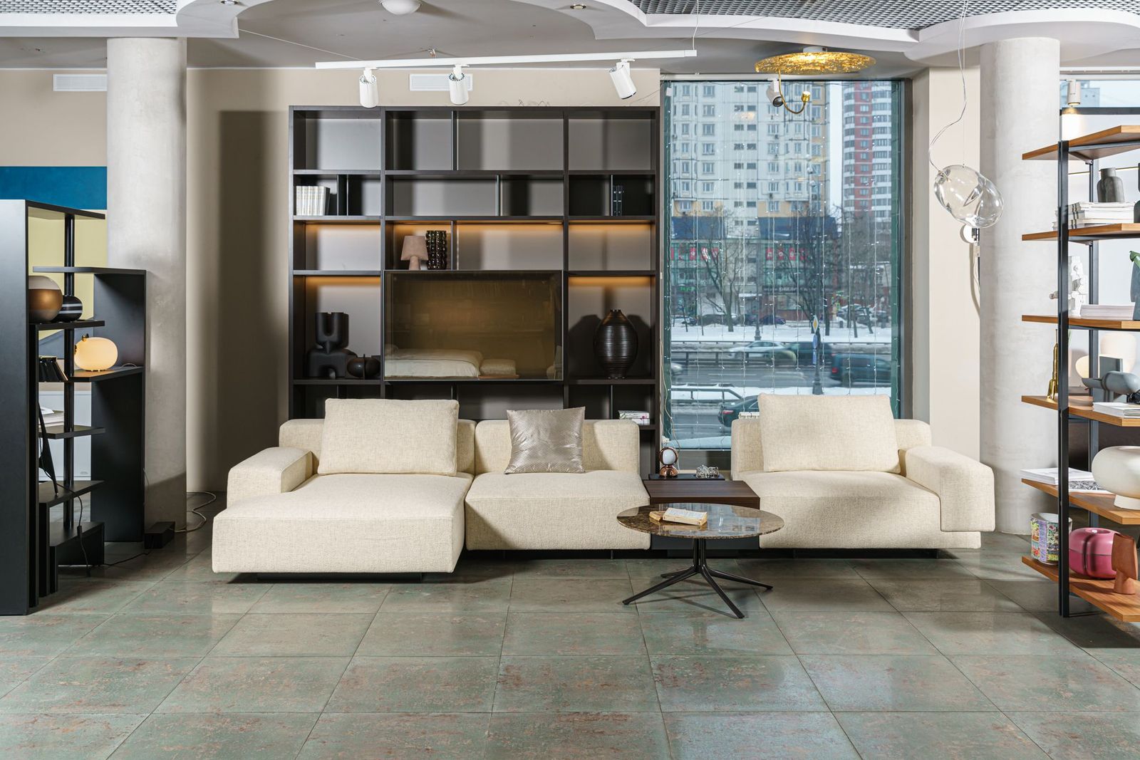 Molteni&C Диван Marteen от Molteni & C — в интерьере
