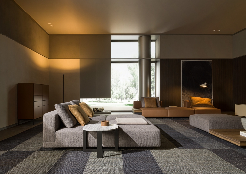 Molteni&C Диван Marteen от Molteni & C — в интерьере