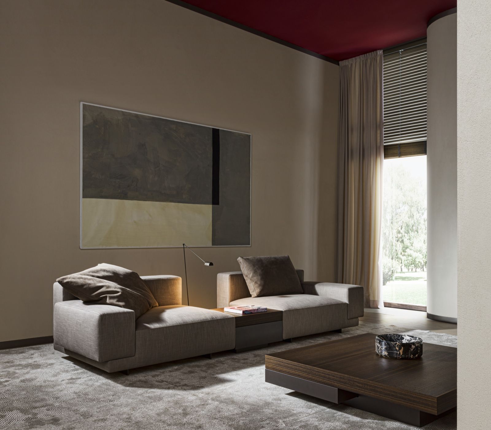Molteni&C Диван Marteen от Molteni & C — в интерьере