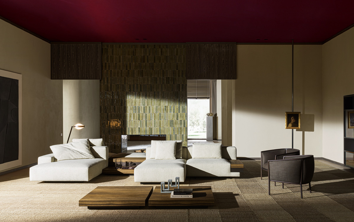Molteni&C Журнальный столик Marteen от Molteni & C — в интерьере