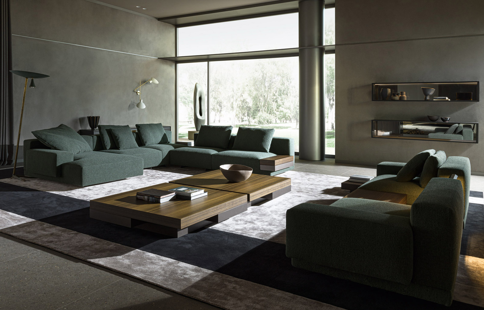 Molteni&C Журнальный столик Marteen от Molteni & C — в интерьере