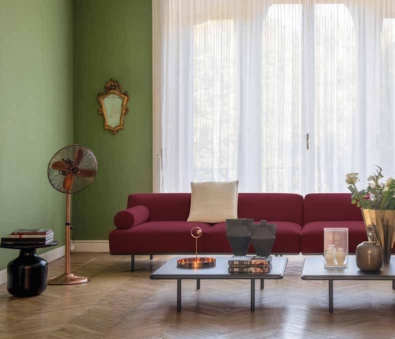 Cappellini Диван Cap Martin Sunset от Cappellini — в интерьере