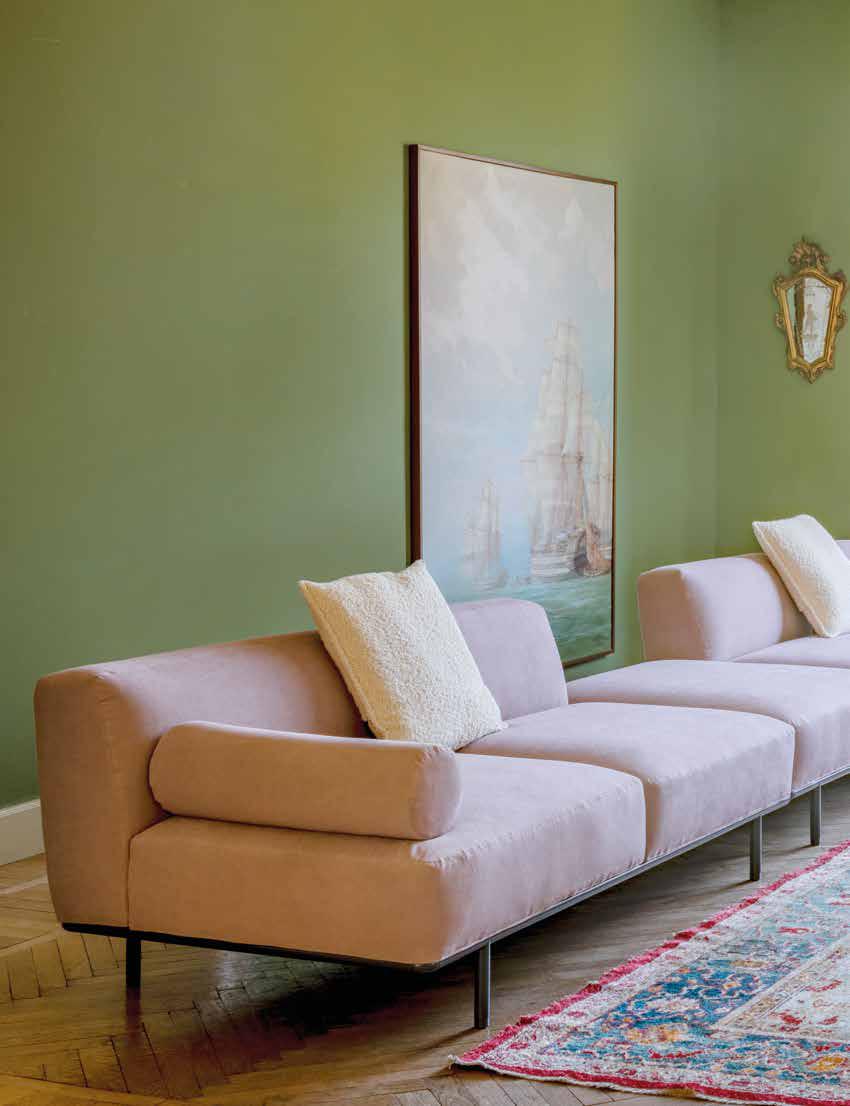 Cappellini Диван Cap Martin Sunset от Cappellini — в интерьере