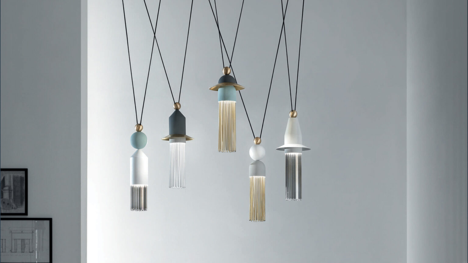 Masiero Люстра Nappe C5 Mixed от Masiero — в интерьере