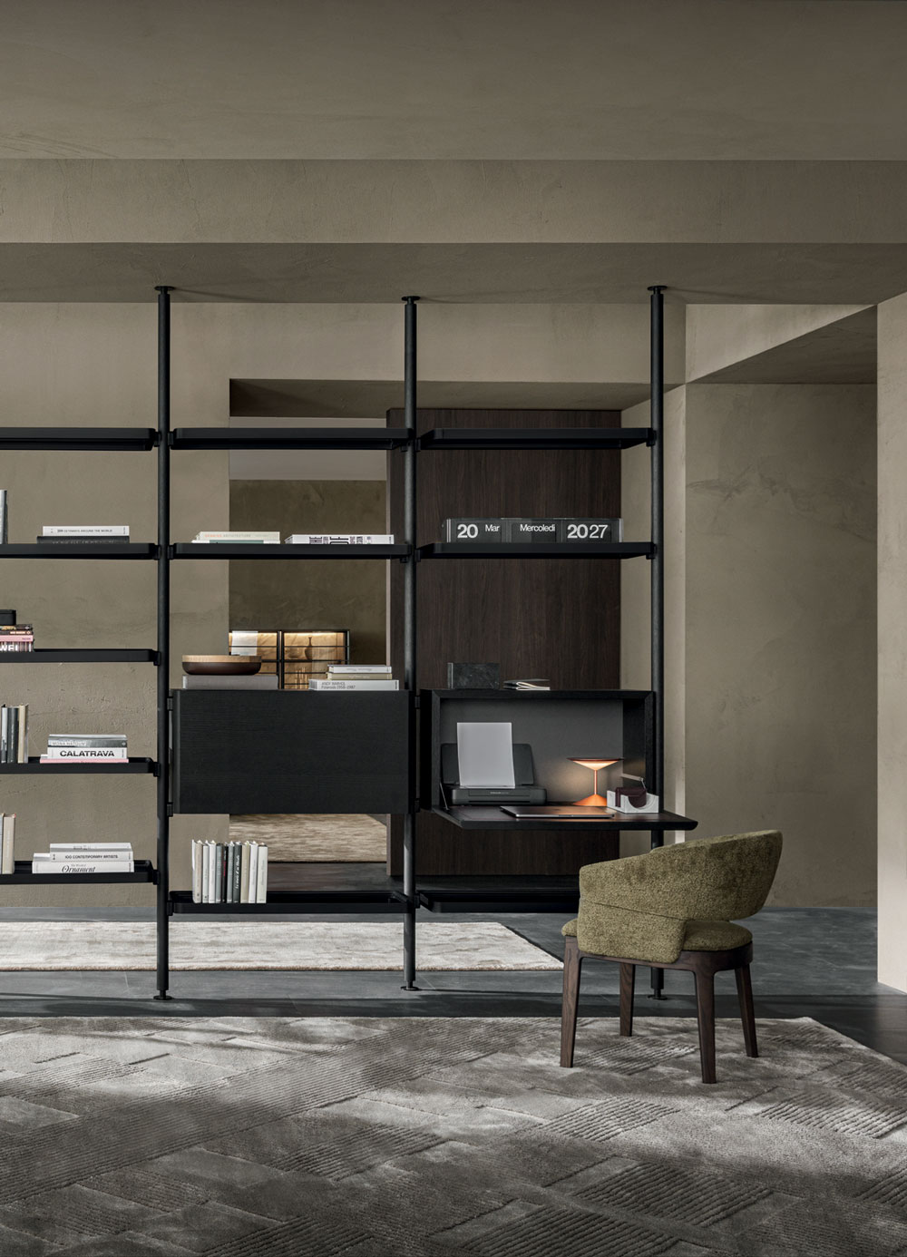 Molteni&C Ковер Vibrazioni от Molteni & C — в интерьере