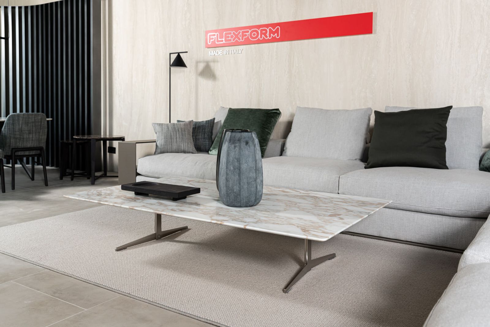 Flexform Диван Groundpiece угловой от Flexform — в интерьере